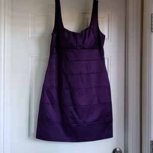 Purple Bisou Bisou Cocktail Dress